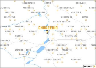 map of Chorzemin