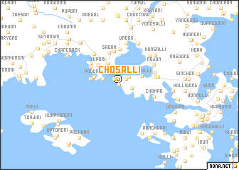 map of Chŏsal-li