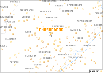 map of Chosan-dong