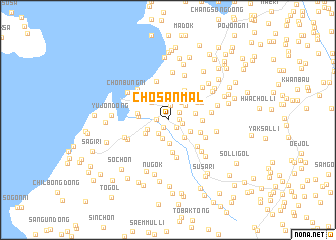 map of Chosanmal