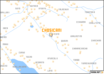 map of Chosicani