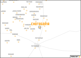 map of Chota Goria