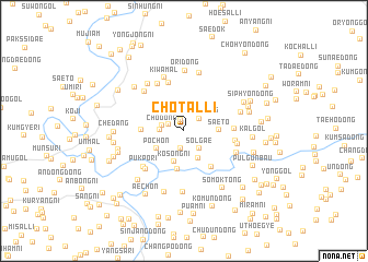 map of Chŏt\