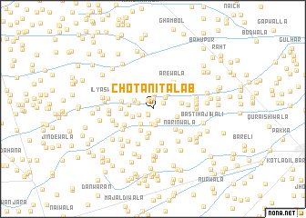 map of Chotāni Tālāb