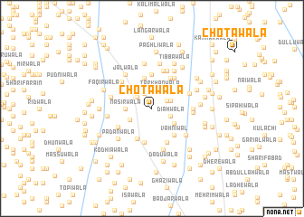 map of Chotawāla