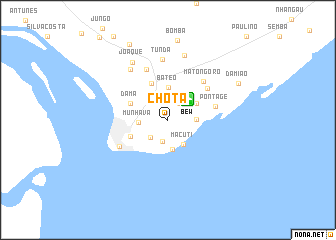 map of Chota