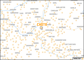 map of Chota