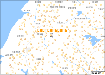 map of Chŏtchae-dong