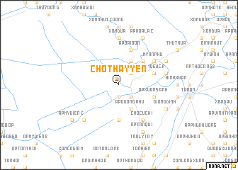 map of Chợ Thầy Yến