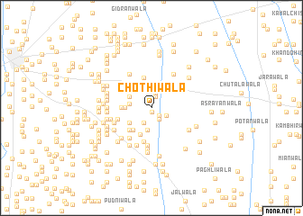 map of Chothiwāla