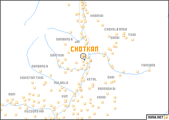 map of Chotkan