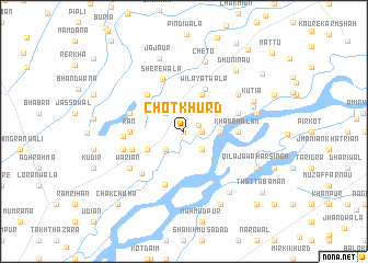 map of Chot Khurd