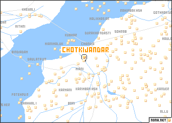 map of Chotki Jandar