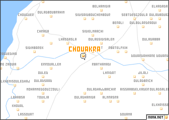 map of Chouakra