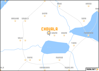 map of Chouala