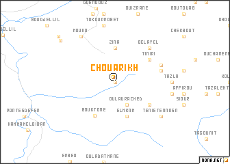 map of Chouarikh