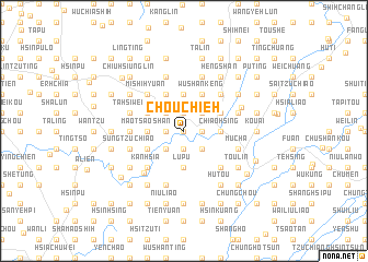map of Chou-chieh