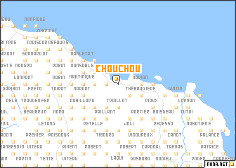 map of Chouchou