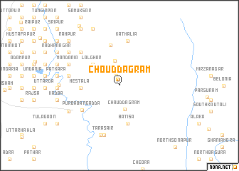 map of Chouddagram