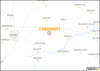 map of Choudrant