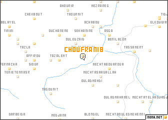 map of Chouf Ranib