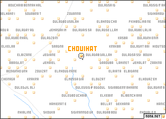 map of Chouihat