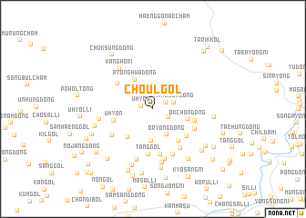 map of Chŏul-gol