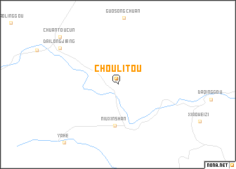 map of Choulitou