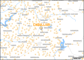 map of Choullii-ri