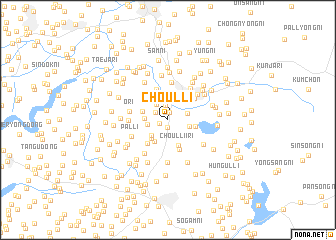 map of Choul-li