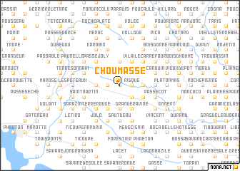 map of Choumasse