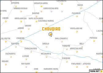 map of Chouqiao