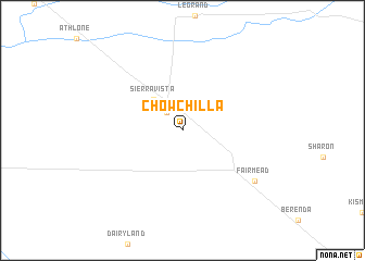 map of Chowchilla