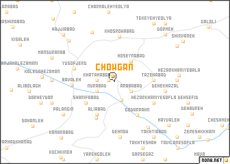 map of Chowgān