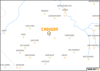 map of Chowgān