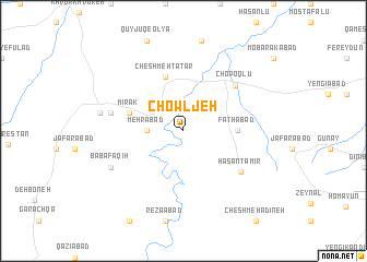 map of Chowljeh