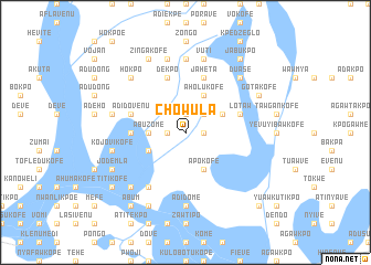 map of Chowula