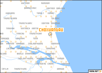 map of Chợ Xuân Ðâu