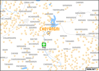 map of Choyang-ni