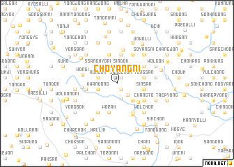 map of Choyang-ni