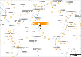 map of Choyang-ni