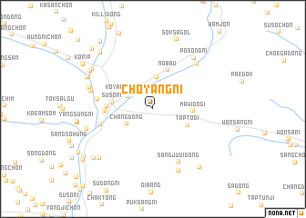 map of Choyang-ni