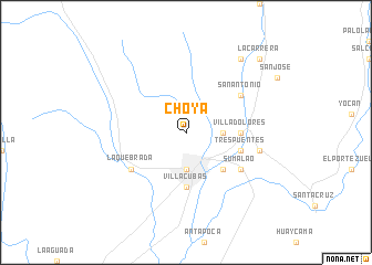 map of Choya