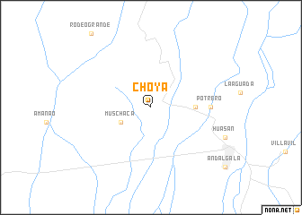 map of Choya