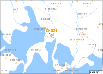 map of Chozi