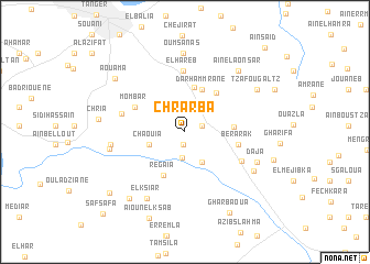 map of Chrarba