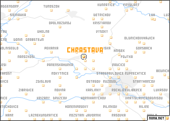 map of Chrastava