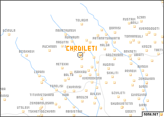 map of Chrdileti