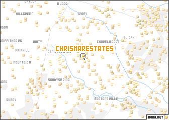 map of Chris Mar Estates