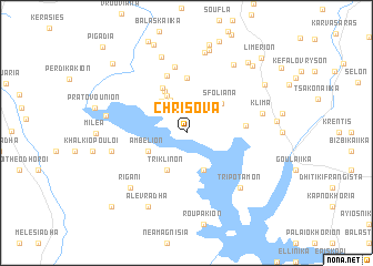 map of Chrísova